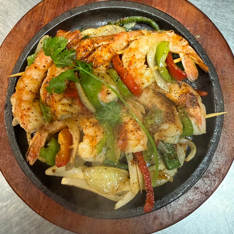 Delicious Shrimp Fajitas
